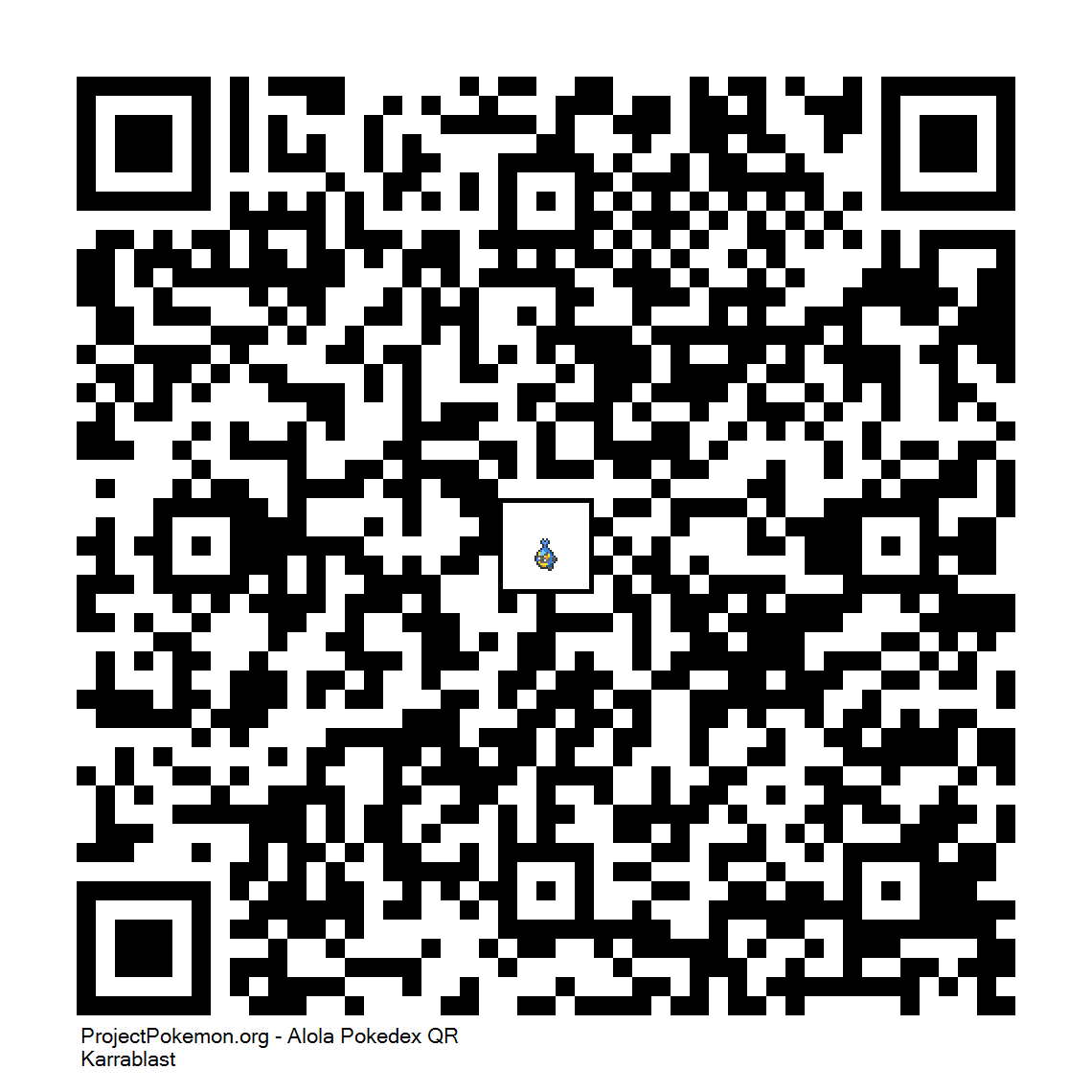 Cdigo QR de Karrablast